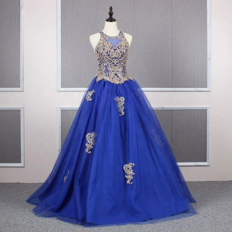 Champagne/pink/blue Color Beaded Gold 