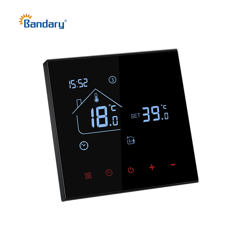 Gas boiler digital room floor heating electronic non programmable temperature controller air conditioner smart thermostat alexa