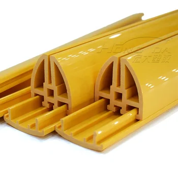 china factory pvc plastic profile extruded abs products pp plastic pipe