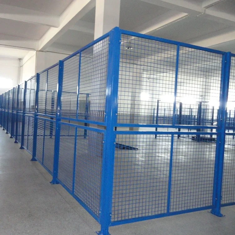 New Design Steel Frame Windproof Seamless Workshop Isolation Net Perforated Iron Fence Netting for Security Applications