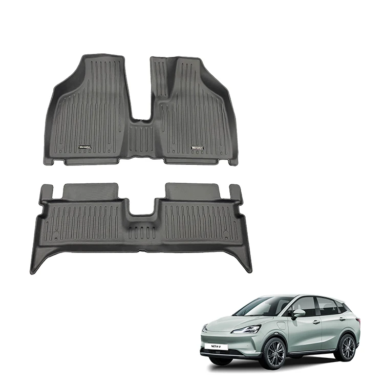 RHD Car Floor Mat for Neta V Accessories Waterproof TPE Rubber Floor Liner Foot Mat Auto Interior Accessory