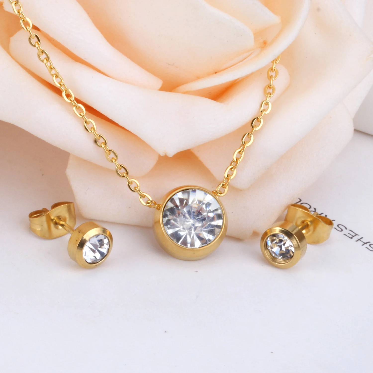 Women African Earrings And Necklace 