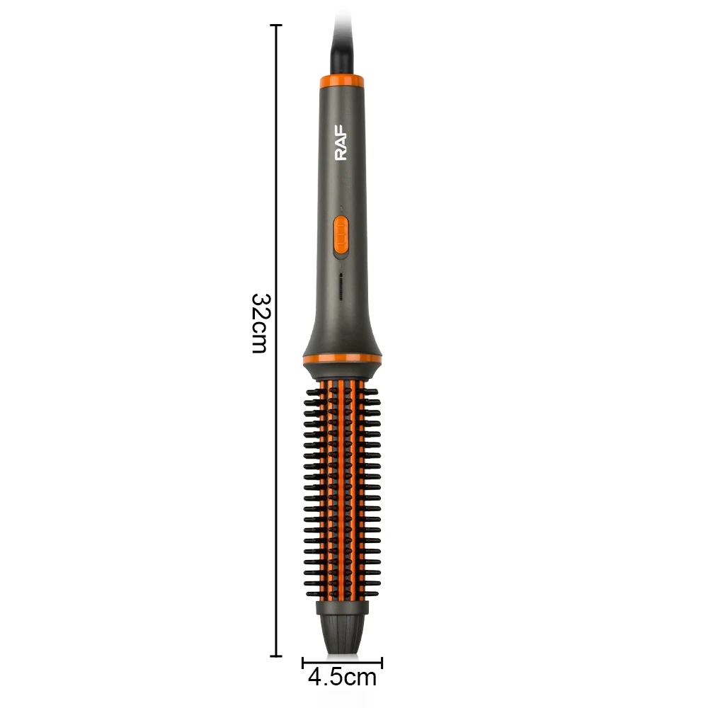 RAF Soothe Restlessness Reduced Comb Design Hair Care 3 Temperature Settings Rapid Heating Electric Hot Air Brush