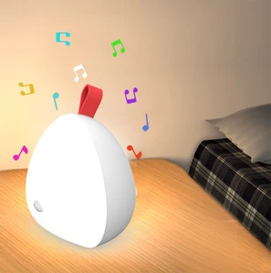 "Little Chickens" Touch Sensor Night Light Sound Machine 8 Soothing Sounds White Noise Machine Baby for Sleeping