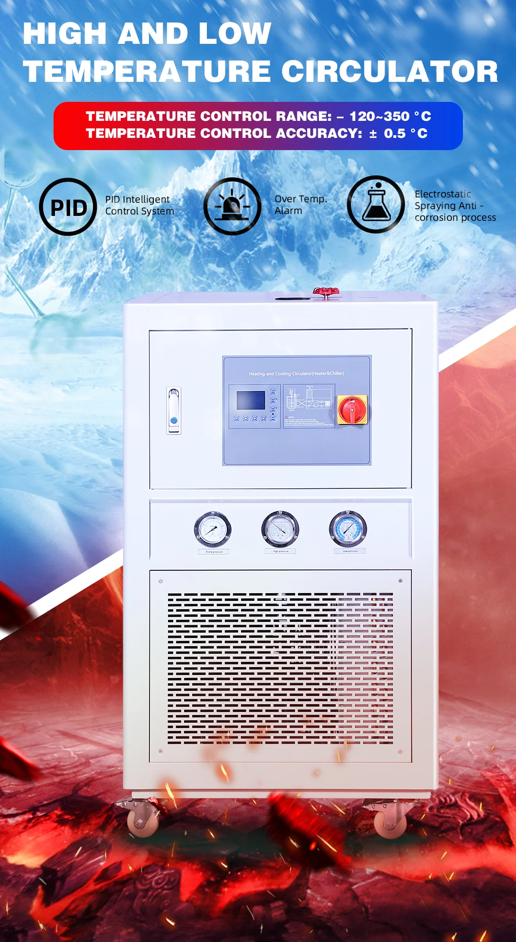 Nanjing -25 To 200 Degree Heating refrigeration circulator supplier