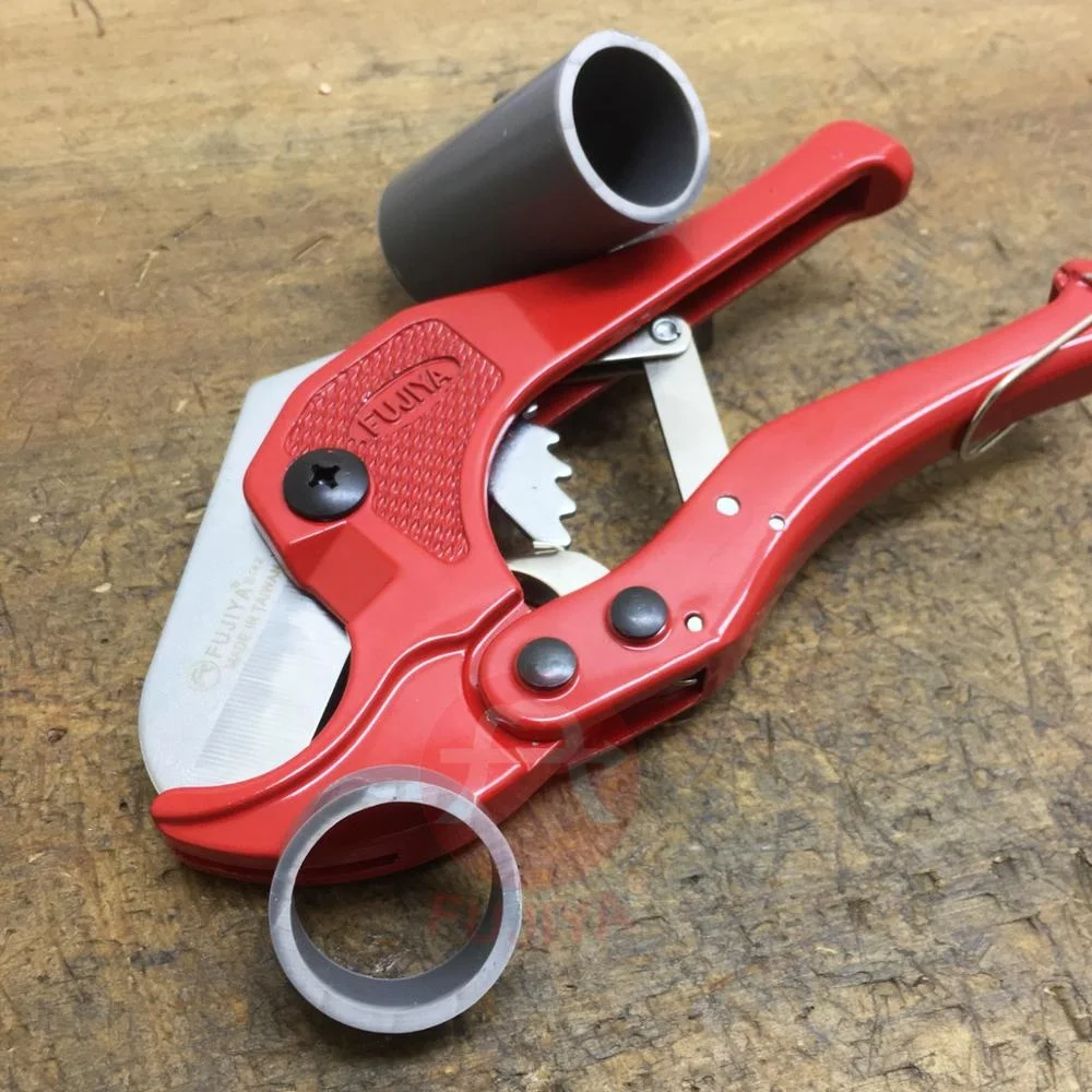 Skillful Manual Ratchet PVC Pipe Cutters l SK-5 Steel Blade l Aluminum Alloy Body  l Replaceable Blade l