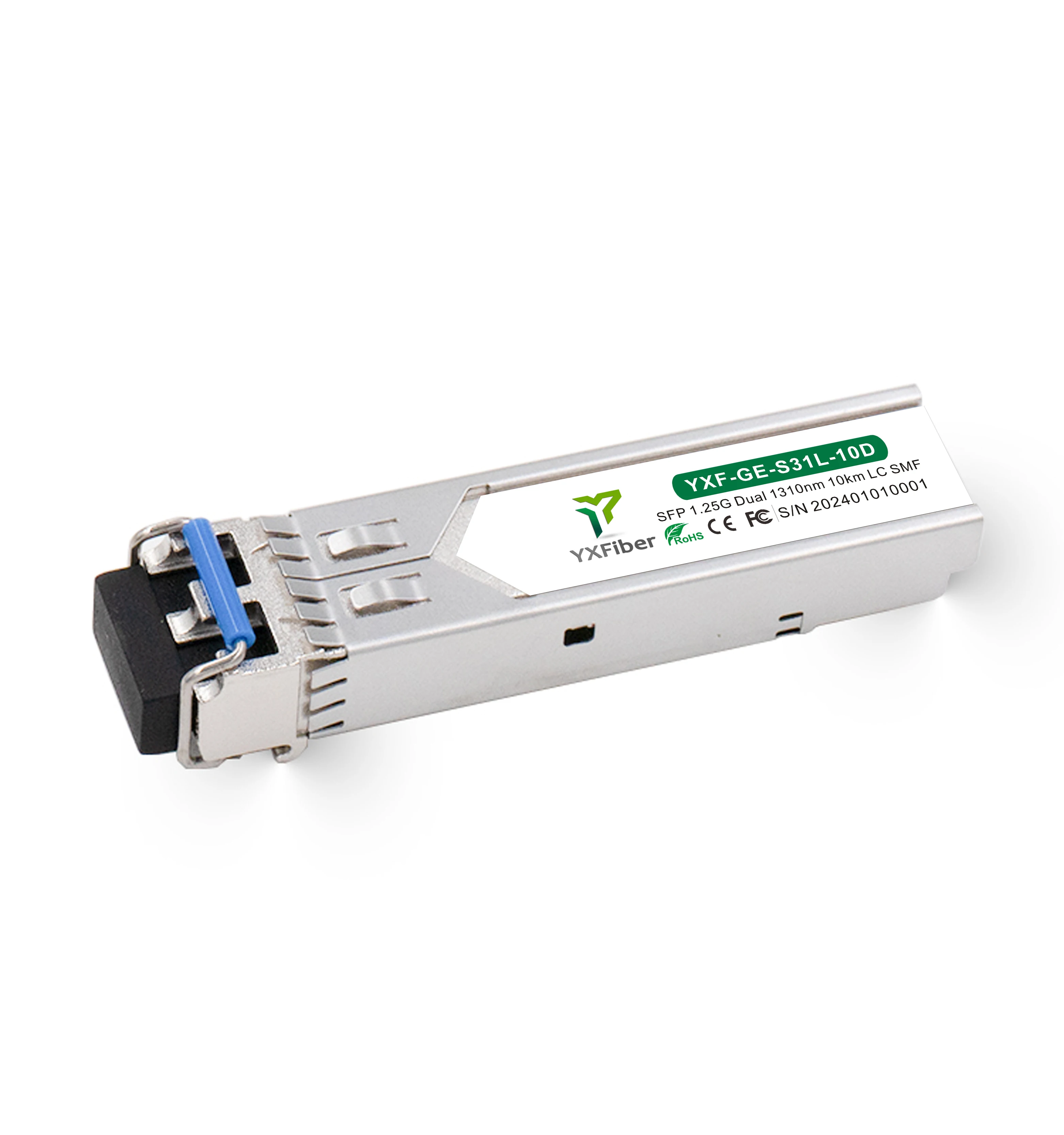 1G SFP Module Dual Fiber Optical Transceiver LX 10km 20km 1310nm LC Connector 1G SFP Transceiver