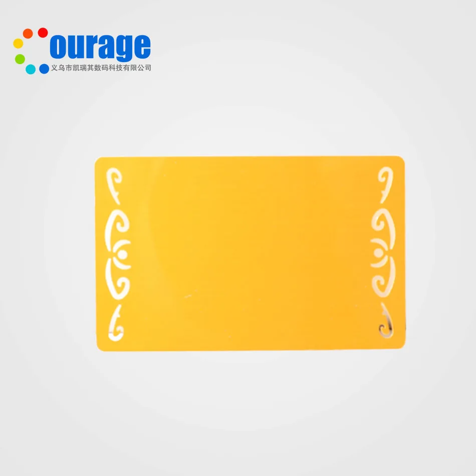 Китайская фабрика, оптовая продажа, индивидуальная сублимация, пустые металлические визитные карточки, золотые