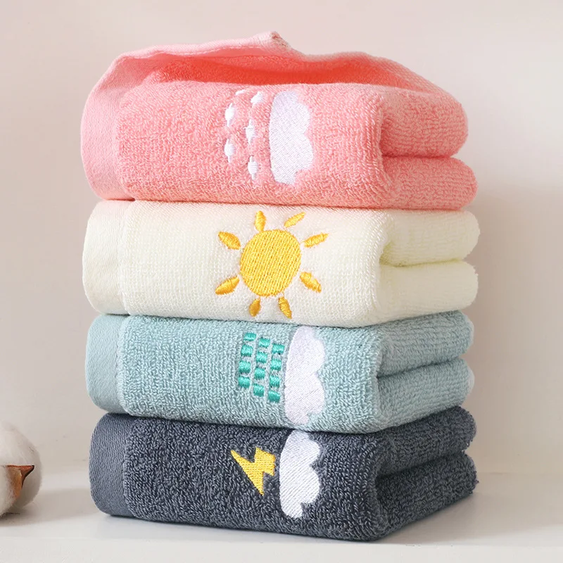 T004a Cute Printed Weather Cartoon Animal Microfiber Fabric Cotton Kids Or  Children Bath Towel Small Face Hand Towel - Buy 100 Cotton Small Face  Towel,Cotton Kitchen Hand Towels,Personalized Kids Printing Hand Towels