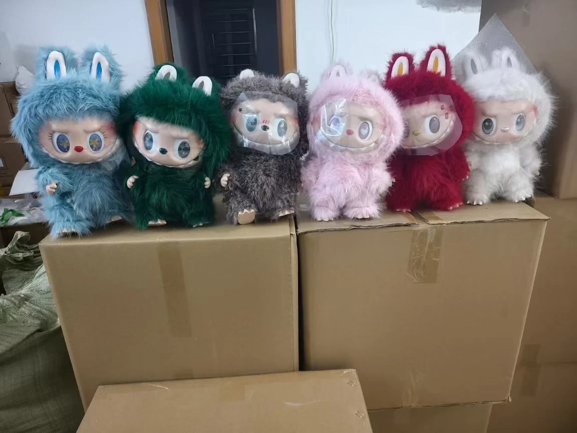 もえぴ EU38/24.5cm Labubu V3 Full Payment Baby Modification Zimomo 38 Cm DIY