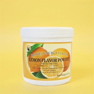 Free Sample Concentration Lemon Aroma Fruit Flavor Lemon Flavoring Powder for Smoothies and Juices