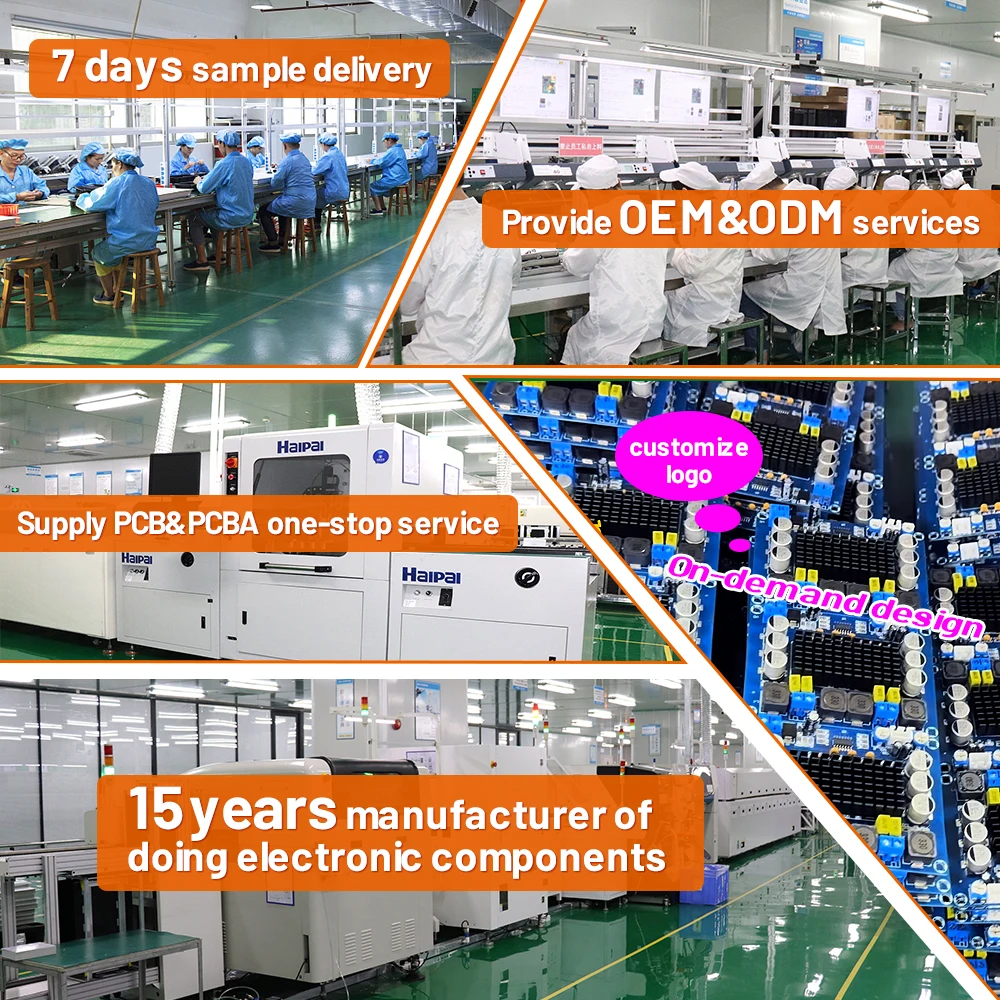 2.0 Channel 50W*2 Rechargeable Trolley Audio Power Amplifier 12V PCB Board for Car Subwoofer Stereo Receivers Amplifiers Product