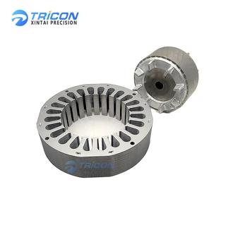 Professional Customized height 10MM-90MM High precision AC motor core motor rotor and stator