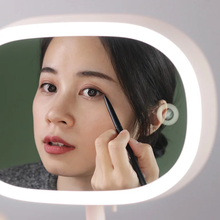 Muid Makeup Mirror Table Lamp Second Generation Intelligent LED Charging Top Storage Folding Mirror
