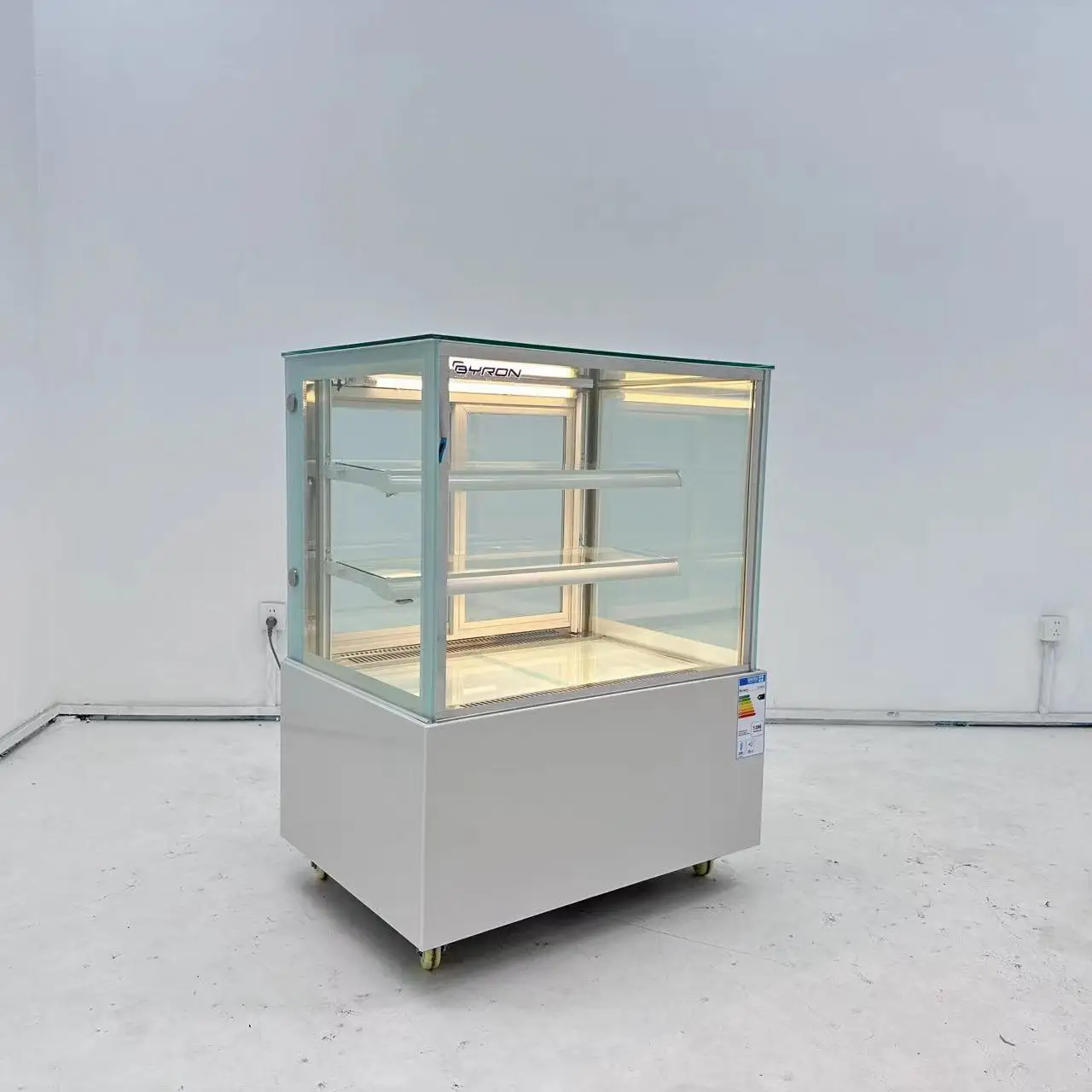 Small Refrigeratedcake Display Stand Display Refrigerator for Cake Shop Cake Round Cake Display Refrigerator
