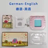 112 Card 224 Content,German&English,Pink