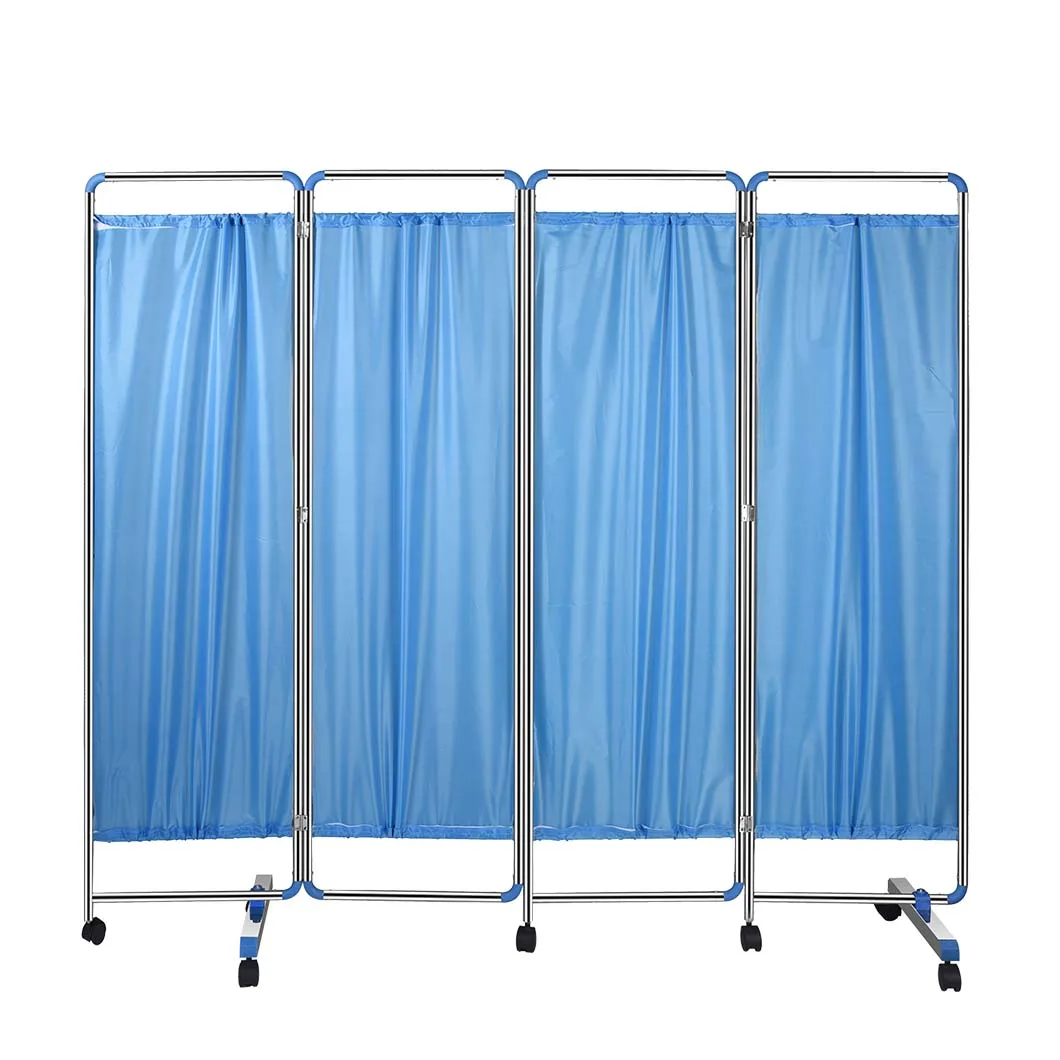 4-folding Hospital Screen - Durable & Versatile Medical Privacy Panel