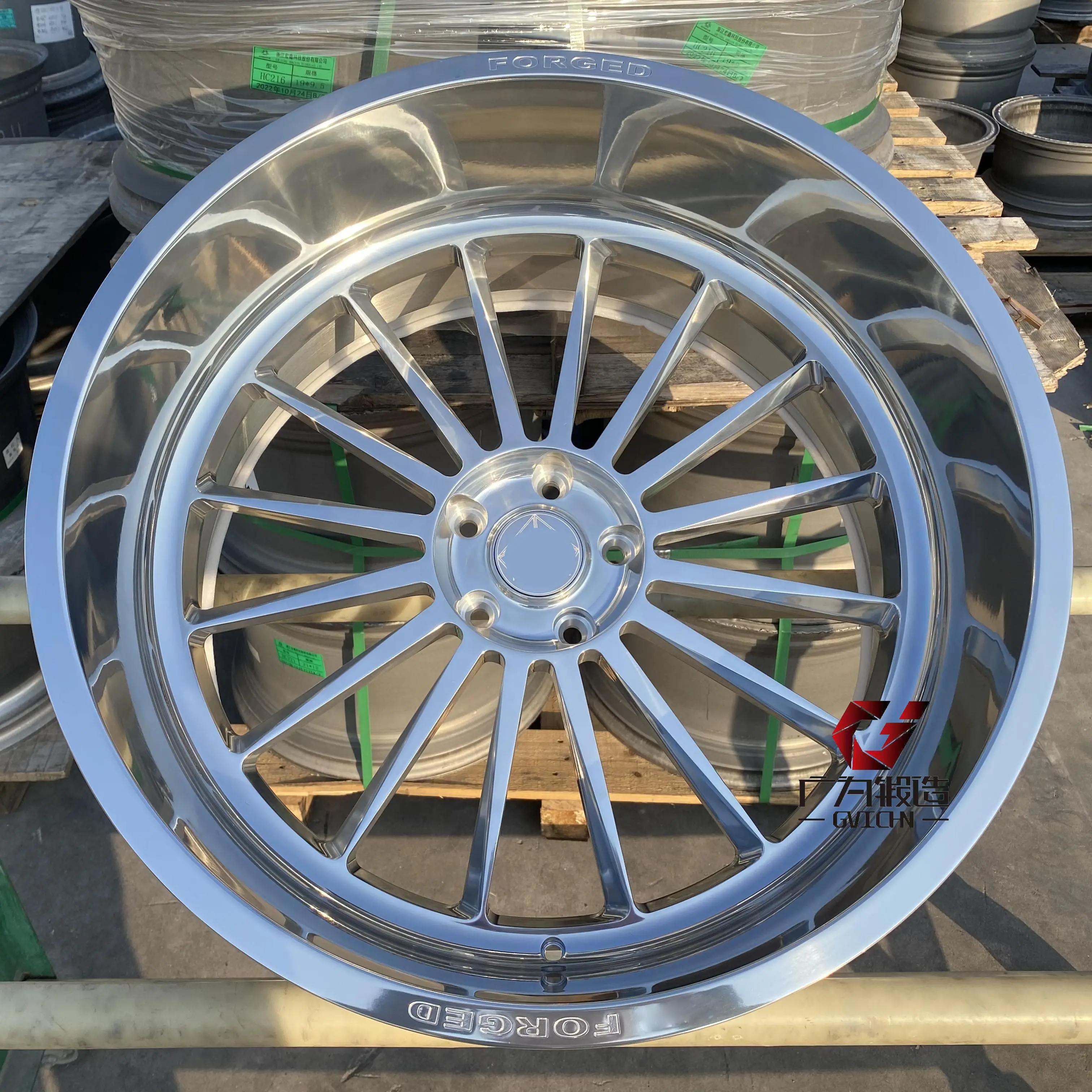 GVICHN Custom Forged 6061 Aluminum Alloy Deep Dish Lip Rim 20 22 24 Inch Truck Wheel Pickup SUV 5x139 5x150 6x135 6x139.7 F150