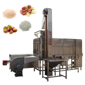 Lehao continues peanuts rice nuts roasting machine processing line with professional installment engineer service door to door