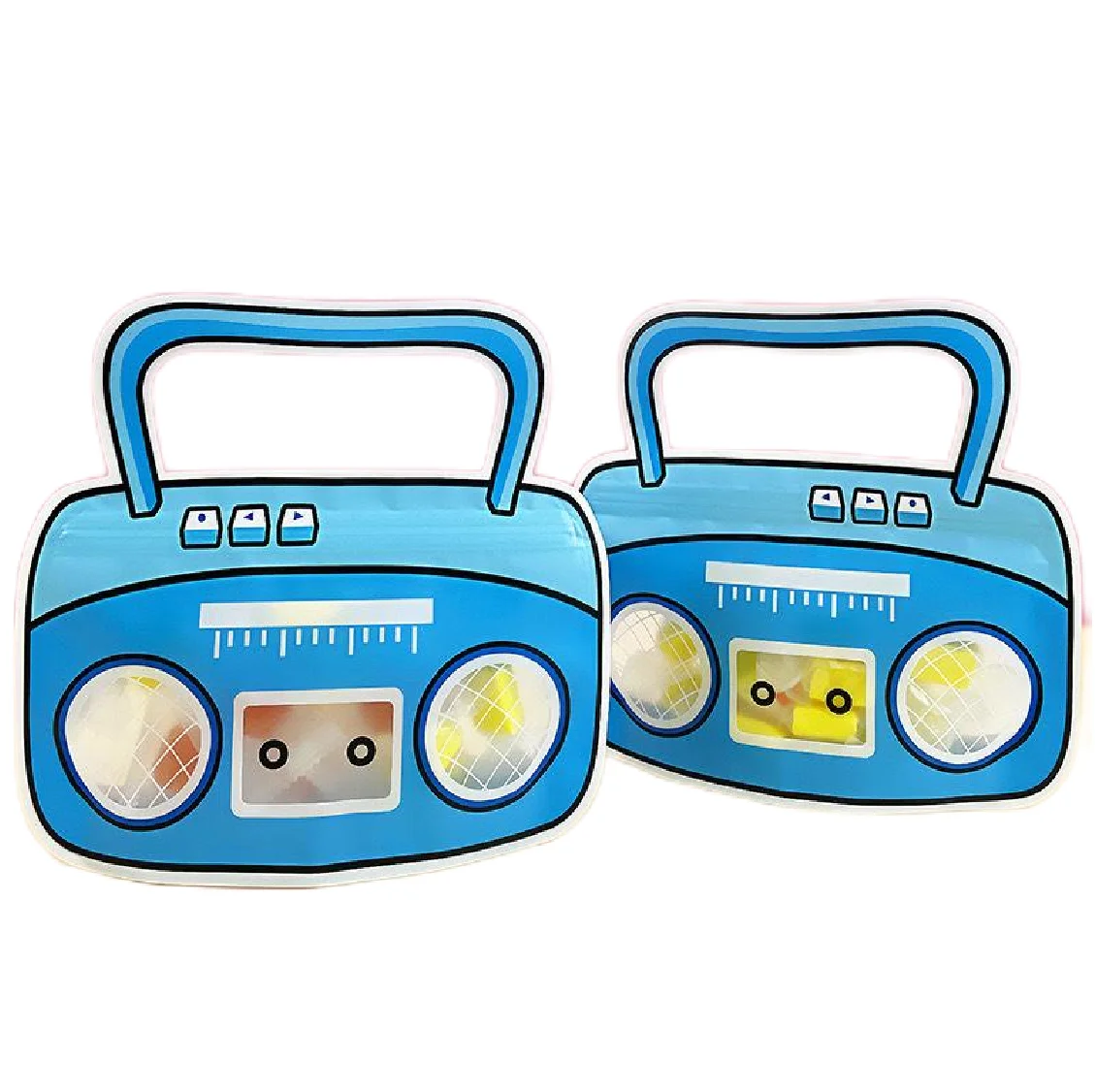 Cartoon Creative Self-Sealing Plastic Bag for Food for Biscuit Guazi Nut Snack Baking Packaging