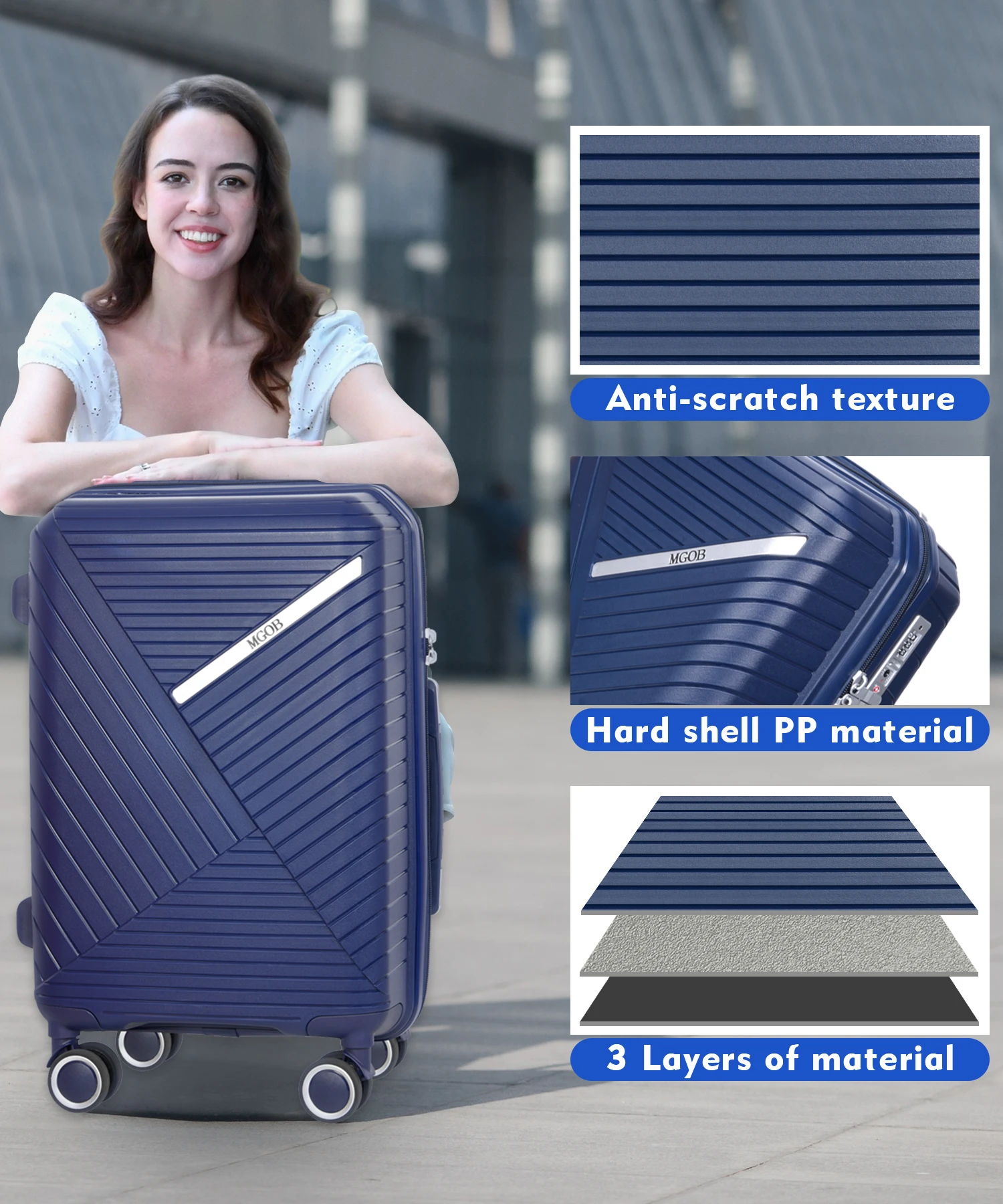 Maletas Rigidas Medidas Maleta De 24 Pulgadas Maleta De 20