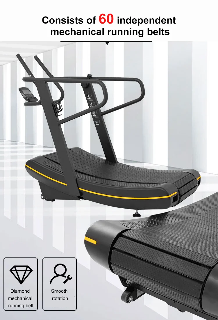 Unpowered Treadmill Commercial Gym Curved Treadmill Home Unassisted Treadmill Buy Unpowered