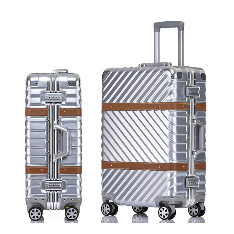 2020 Popular Waterproof 20/24/28 Inch 100% Pc Hard Shell Aluminum Frame Tsa  Vintage Suitcase Luggage - Buy Suitcase Luggage,Vintage Suitcase  Luggage,Aluminum Vintage Suitcase Luggage Product on