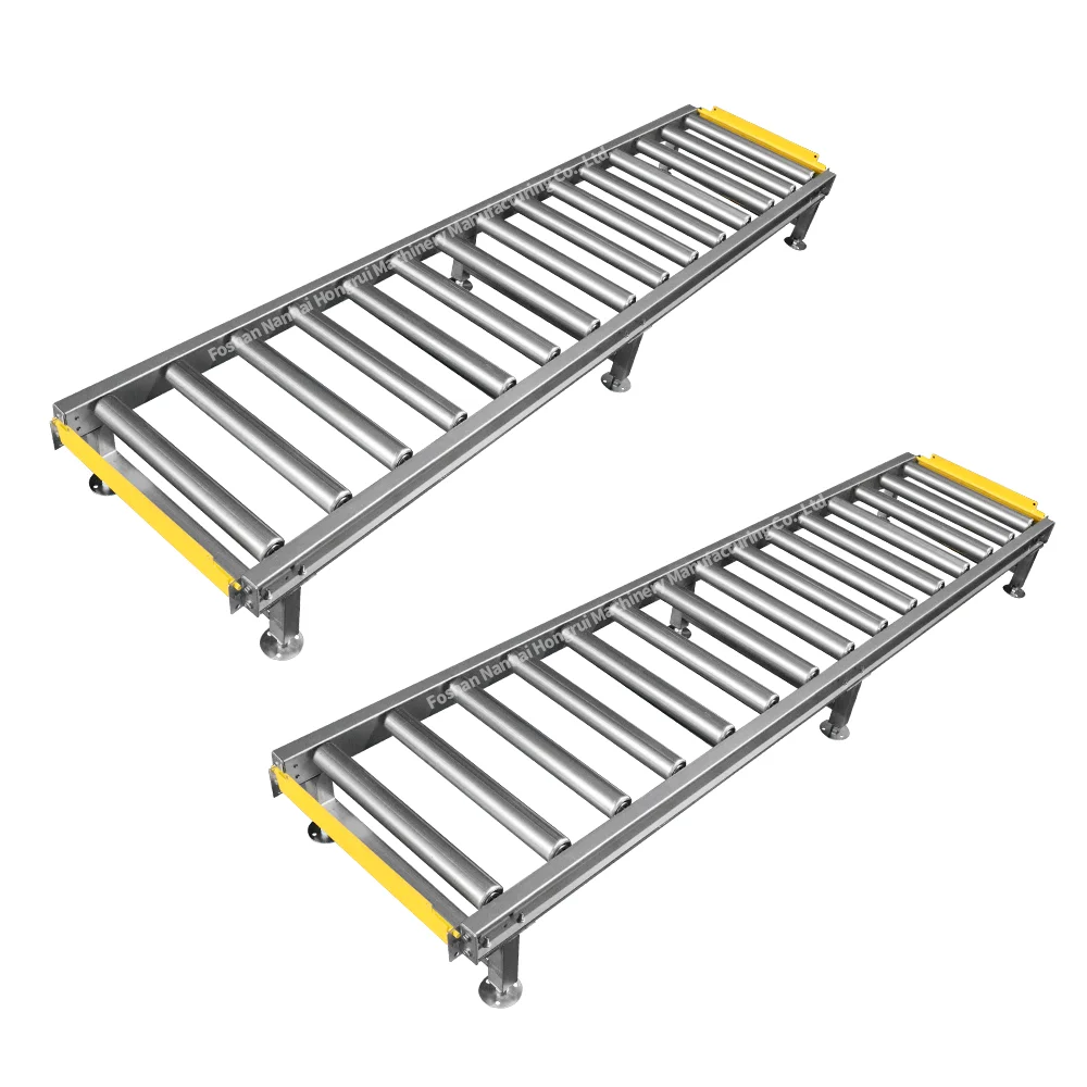 Hongrui Unpowered Roller Line Conveyor for Woodworking Hot Galvanized Roller FOB Reference Price:Get latest price