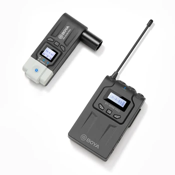 BOYA BY-WM8 PRO-K1-K4 UHF Collar Mic Lavalier Portable Mini Wireless Microphone for News Reporter Camera Smartphone product image