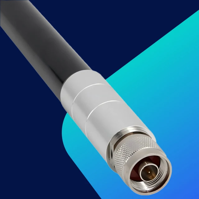Base Station Outdoor 2.4GHz 5dBi Long Range Omni Fiberglass Antenna with N-Male Connector
