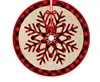 I Red burlap snowflake Dia.:90cm