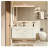 160Sintered Stone Integrated Sink + Smart Mirror Cabinet