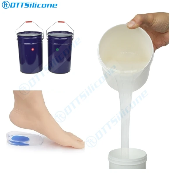 High Quality silicone rubber for shoe insole making liquid silicone rubber