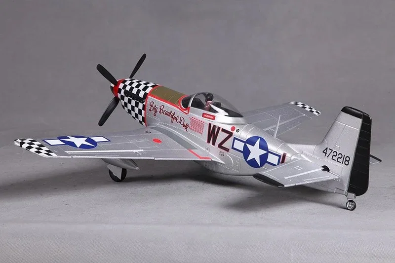 スケールFMS P-51Dマスタング800mmV2ビッグビューティフルドールRC