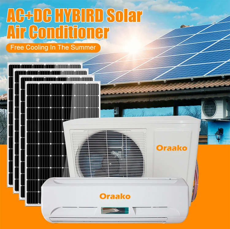 Oraako Btu Solar Powered Air Conditioner System Solar Air Cooler