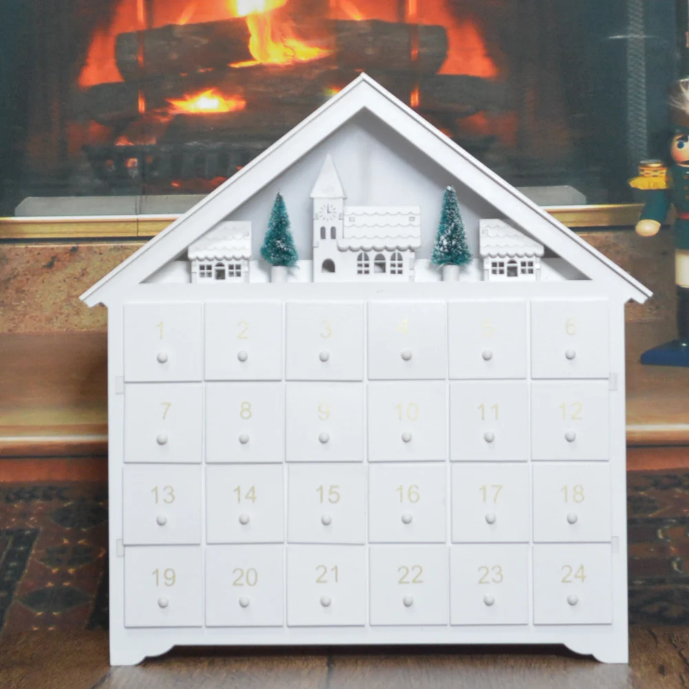 Centerpieces Table Decoration Wooden Christmas White House Advent