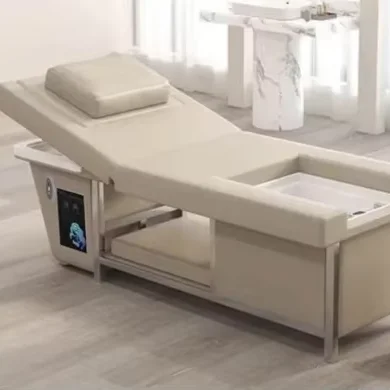 Bomacy Classic Hair Salon Furniture Hair Washing Reclining Salon Shampoo Chair With Basin