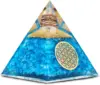 Aquamarine pyramid
