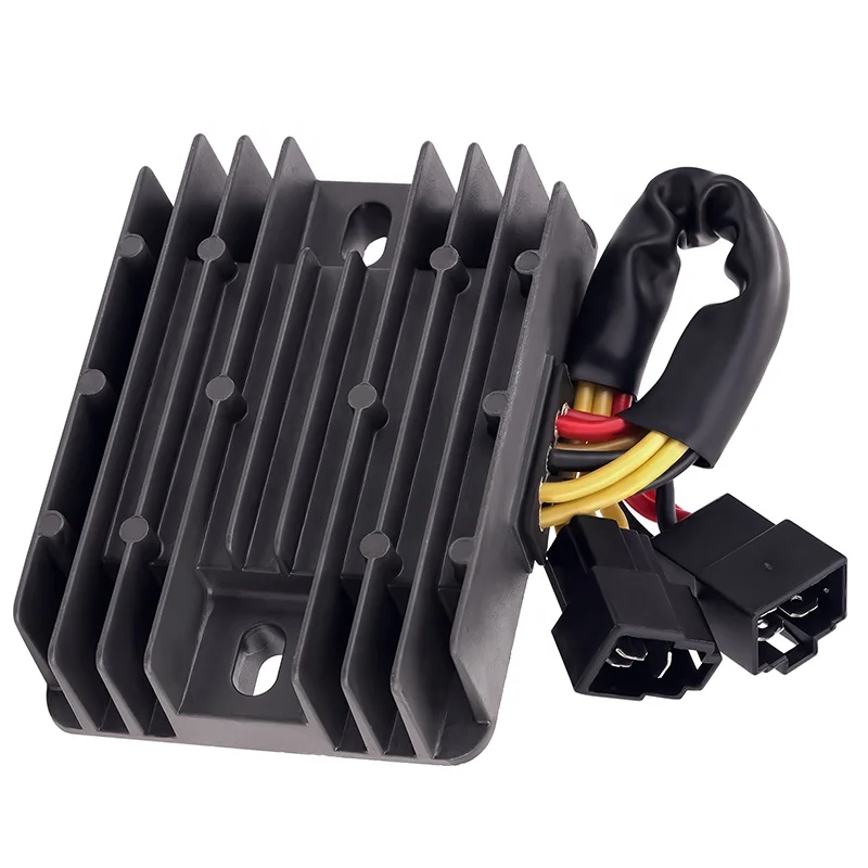 バイク整流器 2 プラグオートバイ電圧レギュレータ整流器For VT750 For