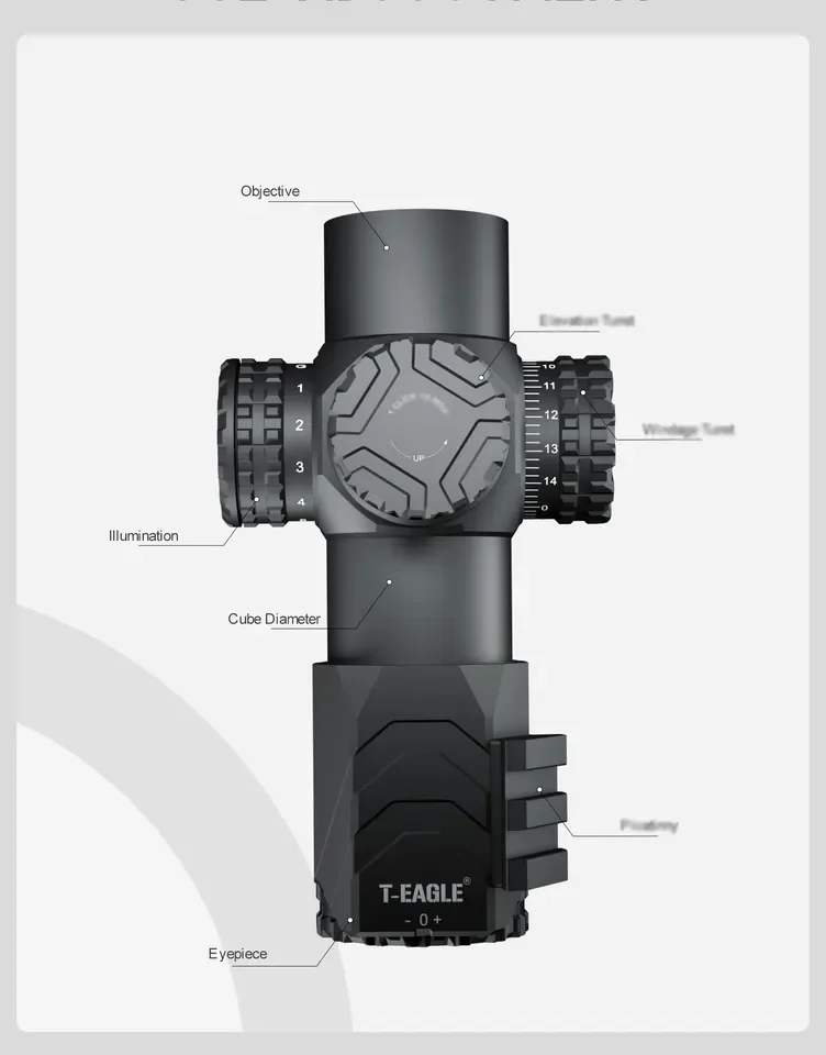 T-EAGLE MR PRO 3X30IR - Compact, Shockproof Scopes