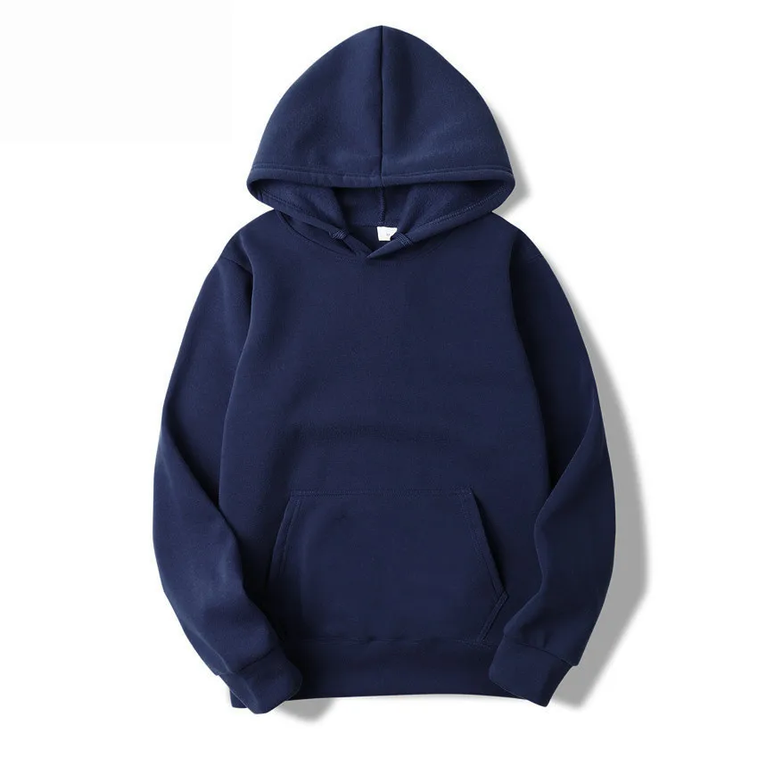 Plus Size Men's Hoodies & Sweatshirts Plain Blank Hoodies Custom Logo ...