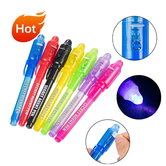 Magical Spy Pen and Notebook Invisible Ink Pens with UV Light for Kids -  China Invisible Ink Pen, Pen