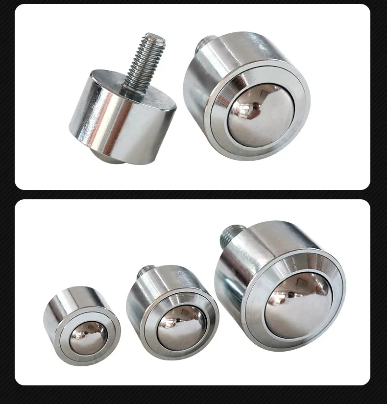 KSM-FL Series  Heavy Duty  Ball cylinder Transfer Units with screw rod Bearing System Conveyor Equipment industrial ball wheel