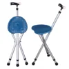 Tabouret canne bleu en forme de T (pas de cadeaux gratuits)