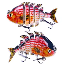 TABKSOLA Swimmer Esche per Luccio, Esche Swimbait a 2 parti, Affondamento Lento, Adatto per la pesca di grandi predatori come luccio, trota e persico. (A1 TABKSOLA Swimmer Esche per Luccio, Esche Swimbait a 2 parti, Affondamento Lento, Adatto per la pesca di grandi predatori come luccio, trota e persico. (A1