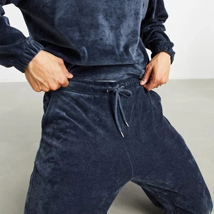 oversized velour tracksuit