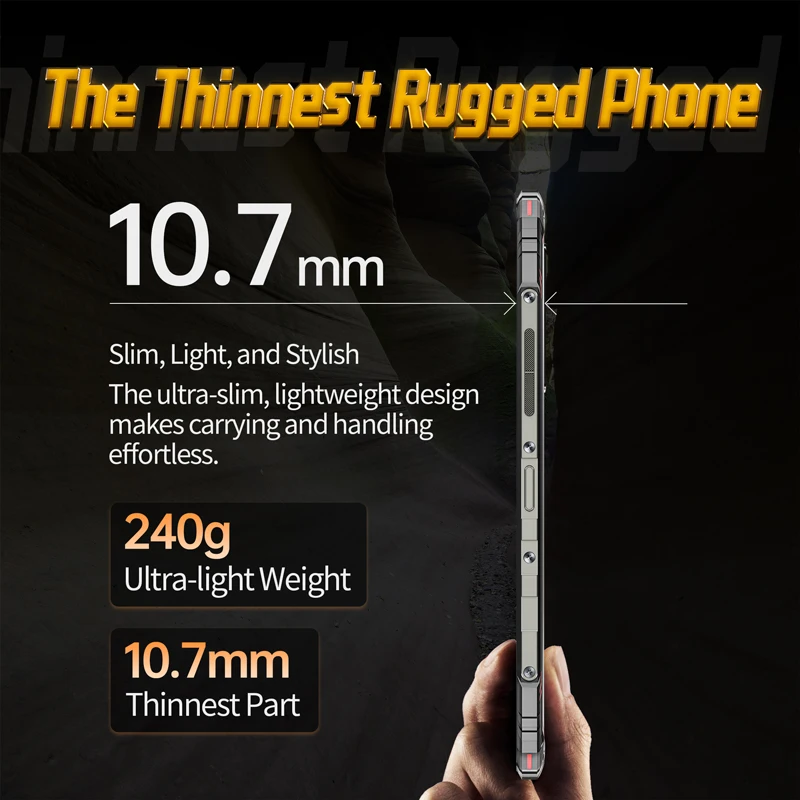 DORLAND EX_08 PRO Explosion-Proof Rugged Smart Mobile Phone Unlocked Zone1/2 Intrinsically Safe  IP68  for Oil Gas Industry