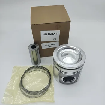 NEW PRODUCT PISTON ASSY 4955160 4955160-GP FOR CUMMINS ENGINE QSB6.7 S6D107 PC200-8