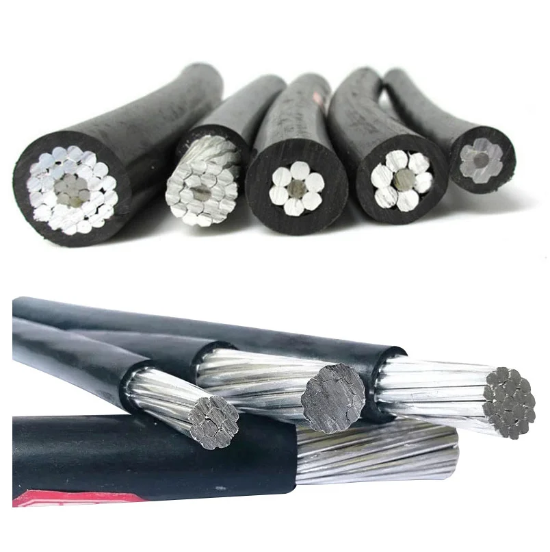 ACSR 1kv/10kv XPLE Low Voltage Polyvinyl Chloride and Cross-linked Polyethylene AWG Aluminum Cable Overhead Wire