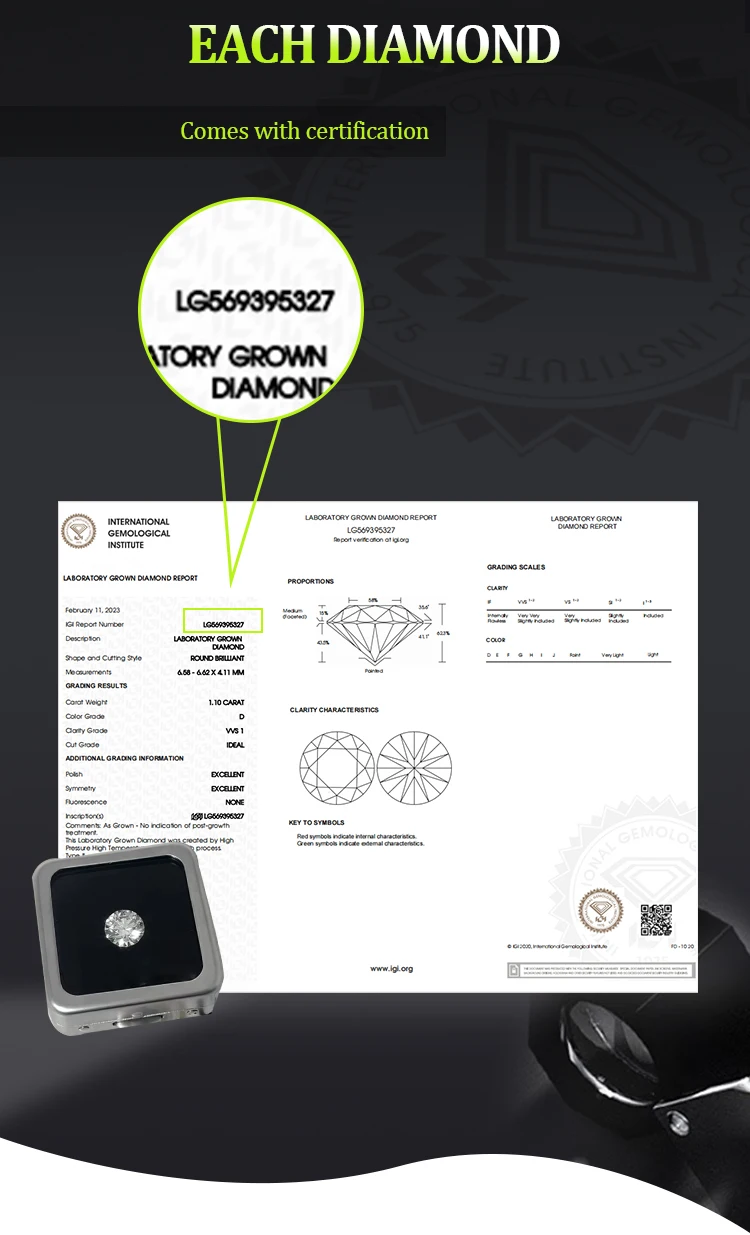 Supergs Factory Wholesale 0.33ct Oval Cut Lab Grown Diamond Cultivate Igi Gia Synthetic Diamond